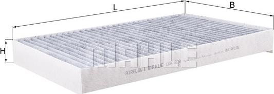 KNECHT LAK 229 - Фильтр воздуха в салоне autodnr.net