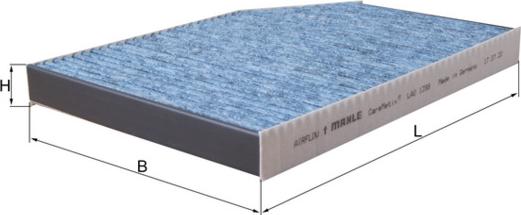 KNECHT LAO 1398 - Фільтр, повітря у внутрішній простір autocars.com.ua