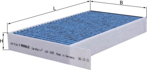 KNECHT LAO1595 - Фільтр, повітря у внутрішній простір autocars.com.ua