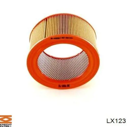 KNECHT LX 123 - Повітряний фільтр autocars.com.ua