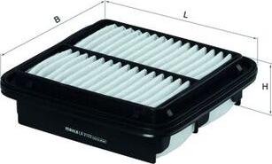 KNECHT LX 2122 - Повітряний фільтр autocars.com.ua