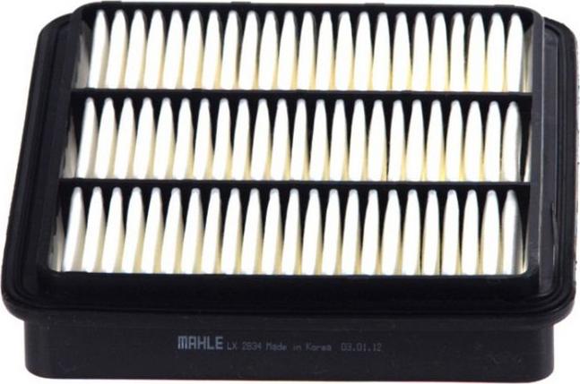 KNECHT LX 2834 - Повітряний фільтр autocars.com.ua