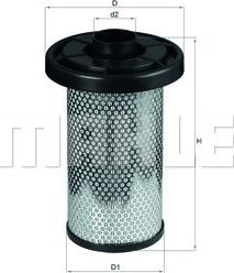 KNECHT LX 576 - Повітряний фільтр autocars.com.ua