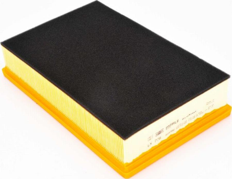 KNECHT LX 778 - Повітряний фільтр autocars.com.ua