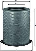 KNECHT LX 832 - Повітряний фільтр autocars.com.ua