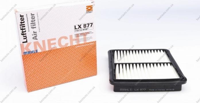 KNECHT LX 877 - Воздушный фильтр avtokuzovplus.com.ua