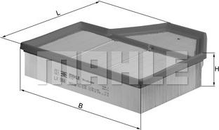 KNECHT LX 988 - Воздушный фильтр autodnr.net