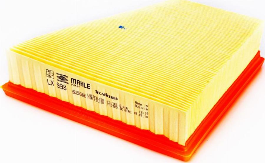 KNECHT LX 998 - Повітряний фільтр autocars.com.ua