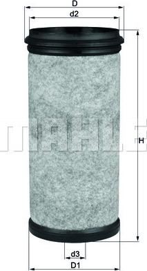 KNECHT LXS 1/1 - Фільтр додаткового повітря autocars.com.ua