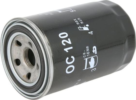 KNECHT OC 120 - Масляний фільтр autocars.com.ua