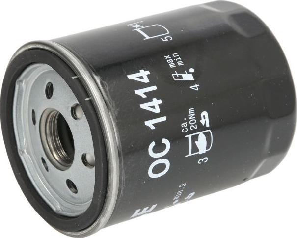 KNECHT OC 1414 - Масляний фільтр autocars.com.ua