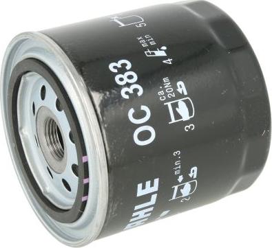 KNECHT OC 383 - Масляний фільтр autocars.com.ua
