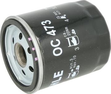 KNECHT OC 473 - Масляний фільтр autocars.com.ua