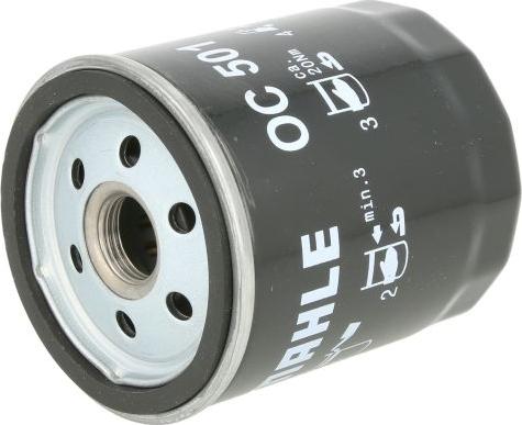 KNECHT OC 501 - Масляний фільтр autocars.com.ua