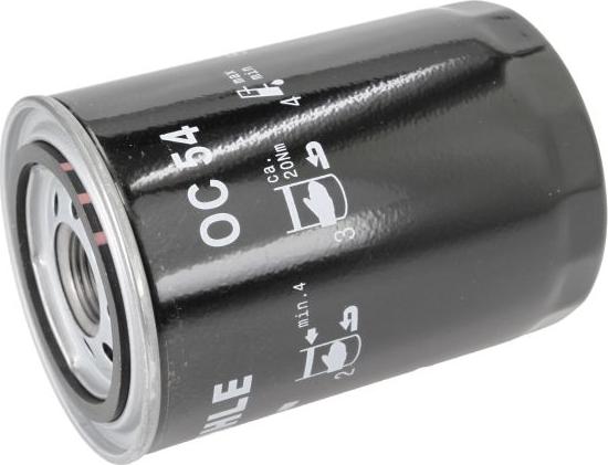 KNECHT OC 54 - Масляний фільтр autocars.com.ua
