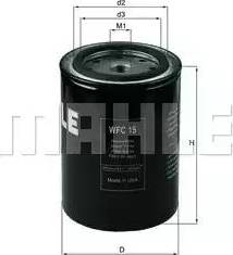 KNECHT WFC 15 - Фильтр охлаждающей жидкости avtokuzovplus.com.ua