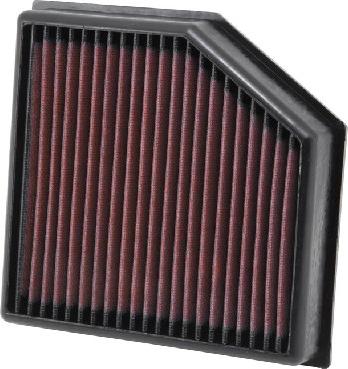 K&N Filters 33-2491 - Повітряний фільтр autocars.com.ua