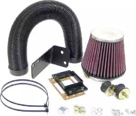 K&N Filters 57-0006 - Система спортивного повітряного фільтра autocars.com.ua