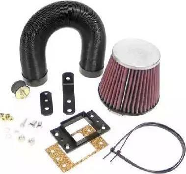 K&N Filters 57-0043 - Система спортивного повітряного фільтра autocars.com.ua