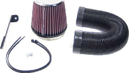 K&N Filters 57-0113 - Система спортивного повітряного фільтра autocars.com.ua