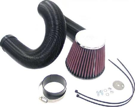 K&N Filters 57-0115 - Система спортивного повітряного фільтра autocars.com.ua