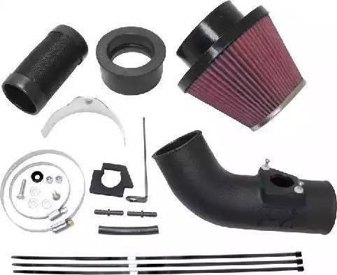 K&N Filters 57-0577 - Система спортивного повітряного фільтра autocars.com.ua