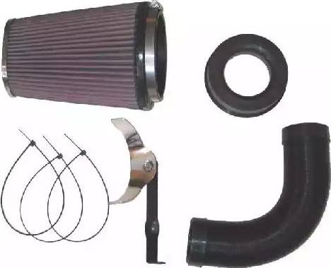 K&N Filters 57-0636 - Система спортивного повітряного фільтра autocars.com.ua