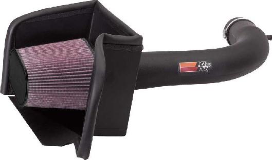 K&N Filters 57-1537 - Система спортивного повітряного фільтра autocars.com.ua