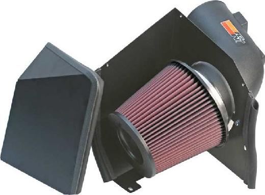 K&N Filters 57-3000 - Система спортивного повітряного фільтра autocars.com.ua