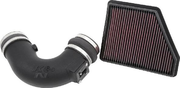 K&N Filters 57-3074 - Система спортивного повітряного фільтра autocars.com.ua