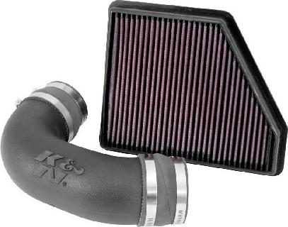 K&N Filters 57-3075 - Система спортивного повітряного фільтра autocars.com.ua