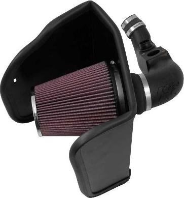 K&N Filters 57-3095 - Система спортивного повітряного фільтра autocars.com.ua