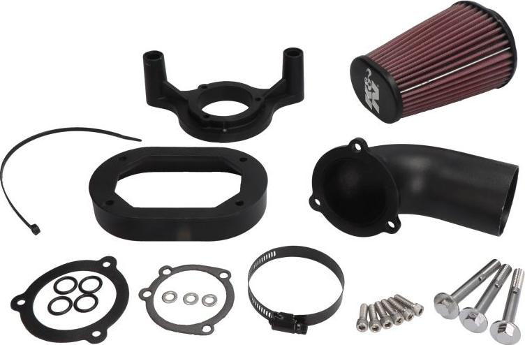 K&N Filters 63-1125 - Система спортивного повітряного фільтра autocars.com.ua