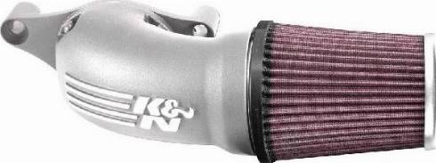 K&N Filters 63-1139S - Система спортивного повітряного фільтра autocars.com.ua