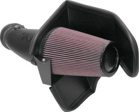 K&N Filters 63-1577 - Система спортивного повітряного фільтра autocars.com.ua