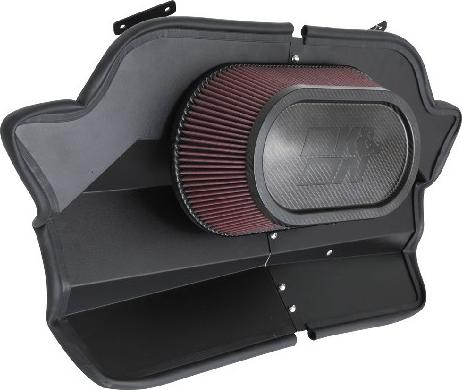 K&N Filters 63-3120 - Система спортивного повітряного фільтра autocars.com.ua