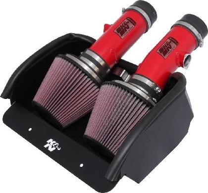 K&N Filters 69-2527TTR - Система спортивного повітряного фільтра autocars.com.ua