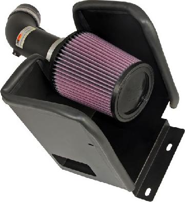 K&N Filters 69-2543TTK - Система спортивного повітряного фільтра autocars.com.ua