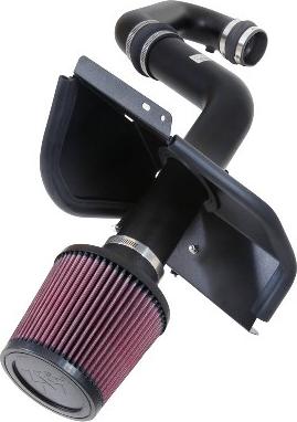 K&N Filters 69-8008TTK - Система спортивного повітряного фільтра autocars.com.ua
