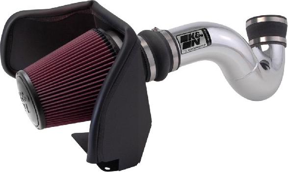 K&N Filters 77-3050KP - Система спортивного повітряного фільтра autocars.com.ua