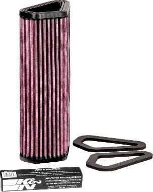 K&N Filters DU-1007 - Повітряний фільтр autocars.com.ua