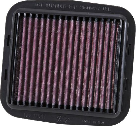 K&N Filters DU-1112R - Повітряний фільтр autocars.com.ua