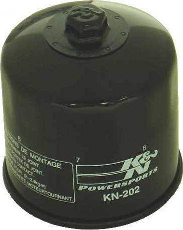 K&N Filters KN-202 - Масляний фільтр autocars.com.ua