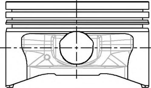 Koivunen Oy 241492 - Поршень autocars.com.ua