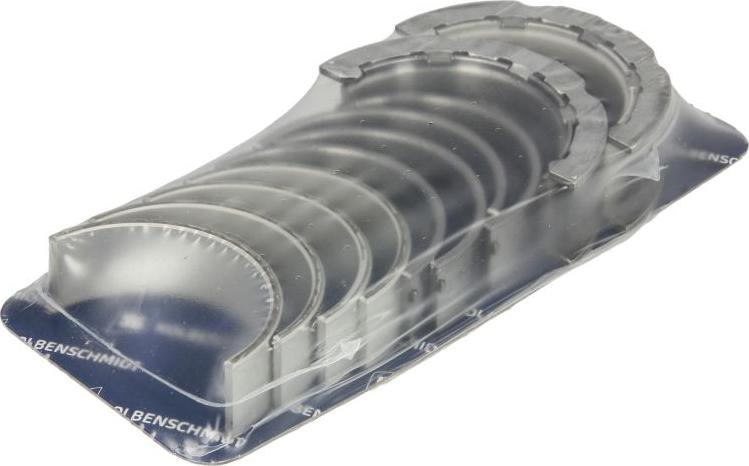 Kolbenschmidt 37 139 610 - Комплект підшипників колінчастого вала autocars.com.ua