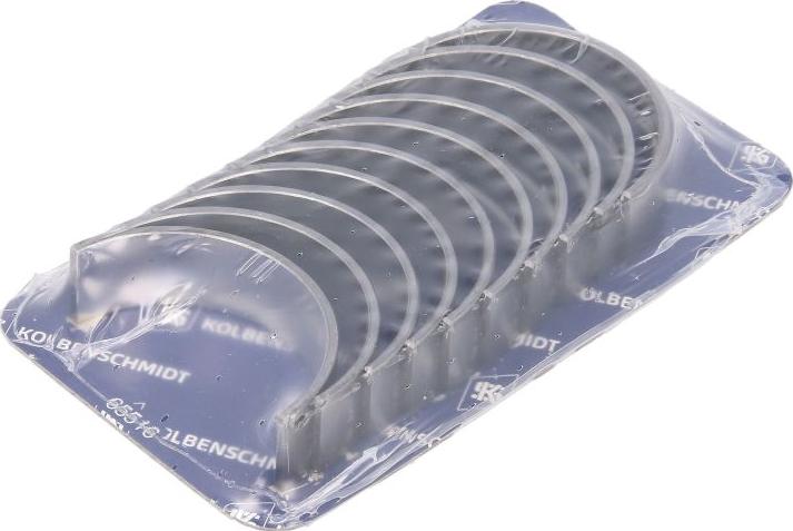 Kolbenschmidt 37 204 600 - Комплект підшипників колінчастого вала autocars.com.ua