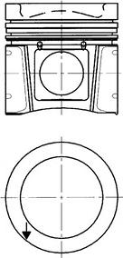Kolbenschmidt 94931600 - Поршень autocars.com.ua