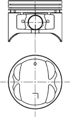 Kolbenschmidt 40062600 - Поршень autocars.com.ua