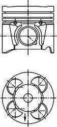 Kolbenschmidt 40213605 - Поршень autocars.com.ua
