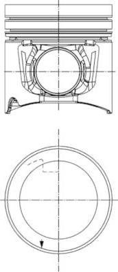 Kolbenschmidt 40264600 - Поршень autocars.com.ua